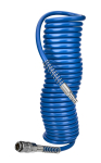 KRAFTDELE t&ouml;&ouml;riistatarvikud // Voolikud ja pneumaatilised tarvikud // \nWąż pneumatyczny spiralny 5x8mm 15m KD676\n