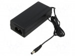 Power supply: switching | 24VDC | 2.7A | Out: 5,5/2,1 | 65W | 90&divide;264VAC