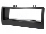 Radio mounting frame | Citro&euml;n | 1 DIN | black