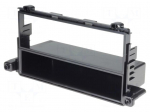 Radio mounting frame | Hyundai | 1 DIN | black