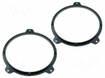Speaker adapter | 165mm | BMW 3 front doors | BMW 3 (E46) 1999->