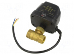 Ball solenoid valve | 1/2" | IP54 | max.16bar | 2&divide;80&deg;C | 220&divide;240VAC