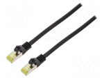 Patch cord | S/FTP | Cat: 6a | RJ45 plug,both sides | stranded | Cu | 3m