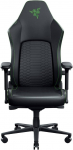 Razer Ergonomic Gaming Chair with Breathable Comfort | Iskur V2 NewGen | Black/Green