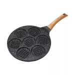 Kokkamis- ja lauan&otilde;ud | K&ouml;&ouml;gitarbed // Pannid // Patelnia do plack&oacute;w, naleśnik&oacute;w, aluminium, czarny marmurek śr.26,5cm kinghoff