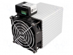 Blower heater | 250W | IP20 | DIN EN50022 35mm | 112x82x135mm | 230V