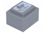 Transformer: encapsulated | 7VA | 230VAC | 18V | 18V | 0.19A | 0.19A | IP00