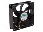 Fan: DC | axial | 12VDC | 92x92x25mm | 87.04m3/h | 34dBA | Vapo | 3000rpm
