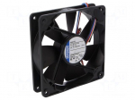 Fan: DC | axial | 119x119x25mm | 168m3/h | 43dBA | ball bearing | 2900rpm