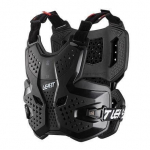Buzer LEATT Chest Protector 3.5, Black