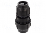Splice terminal: clamping | &Oslash;out: 50mm | &Oslash;in: 40mm | for PE pipes