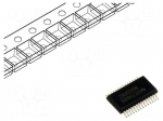 IC: interface | receiver,line driver | RS232 | 500kbps | SSOP28 | ESD