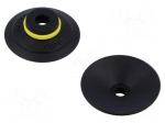 Suction cup | 32mm | 2cm3 | Suction cup: NBR caoutchouc