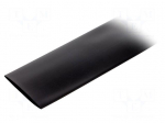 Heat shrink sleeve | 2: 1 | 38.1mm | L: 0.15m | black | polyolefine