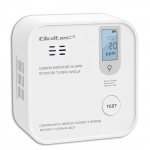 Qoltec 52577 Wireless Carbon monoxide (CO) sensor with battery | sensor service life 10 years | alarm 85dB | LED