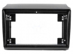 Radio frame | Citro&euml;n,Fiat,Peugeot | black | 9"