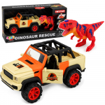 M&auml;nguala | PC | Konsoolid | Tarvikud // M&auml;nguasjad ja m&auml;ngud lastele // Samoch&oacute;d Terenowy Z Dinozaurem T-Rex Światła Dźwięki Otwierane Drzwi