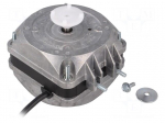 Motor: AC | 1-phase | 1300rpm | P: 5W | 230VAC | 190mA | -30&divide;40&deg;C | IP42