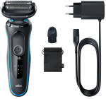 Braun Series 5 51-M1000s, razor (black/turquoise)