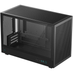 DeepCool CH260, tower case black, tempered glass