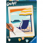 Ravensburger CreArt - Relax at the Beach, Painting