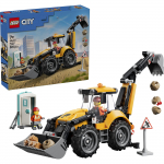 LEGO 60480 City Yellow Backhoe Loader