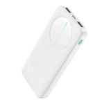 Joyroom JR-PBF12 ārējais akumulators (powerbank) | 10000 mAh | 12W | USB-A, USB-C | balts