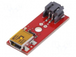 Module: Li-Po/Li-Ion charger | 5VDC | USB B micro