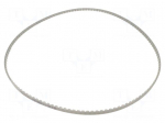 Timing belt | AT10 | W: 12mm | H: 5mm | Lw: 1320mm | Tooth height: 2.5mm