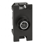 Direct coaxial socket for single-user aerial systems
