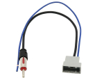 Auto- ja mootorrattatooted, elektroonika, navigatsioon, CB raadio // ISO-&uuml;hendused ja kaablid autoraadiole // 0815# Samochodowy adapter antenowy nissan-din prosty 20cm