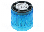 Signaller: lighting | LED | blue | Usup: 24VDC | Usup: 24VAC | IP65 | &Oslash;60mm