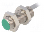 Sensor: inductive | Output conf: PNP / NO | 0&divide;4mm | 10&divide;30VDC | M12