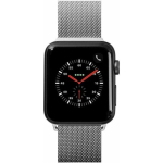 LAUT Steel Loop Silver Roostevabast terasest rihm Apple Watchile