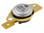 Sensor: thermostat | Output conf: SPST-NC | 165&deg;C | 16A | 250VAC | &plusmn;5&deg;C