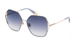 P&auml;ikeseprillid FURLA naistele SFU601-580492 (l&auml;&auml;tse/silla/sanga) 58/15/135 mm