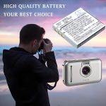 700mAh Replacement Battery for Sanyo DB-L20, DB-L20A, Xacti DMX-C1, Xacti DMX-C4, Xacti DMX-C5, Xacti DMX-C6, Xacti DMX-CA6, Xacti DMX-CA8, Xacti DMX-CA9