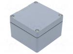 Enclosure: multipurpose | X: 120mm | Y: 122mm | Z: 80mm | GA | aluminium