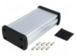 Enclosure: multipurpose | X: 68.7mm | Y: 129mm | Z: 35.2mm | aluminium