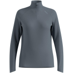 Bluza z p&oacute;łgolfem damska Odlo ESSENTIAL CERAMIWARM Mid layer 1/2 zip szara   XL