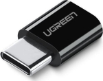 Adapter Ugreen  Adapteris Ugreen  adapter micro USB to USB Type C adapter black (30391) Black 6957303833917 (6957303833917)