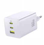 Adapter Baseus  Baseus EnerFill FE11 2 x USB-C / USB-A 100W Wall Charger - White
