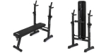 ZIPRO CORE Adjustable seat Gym, Home Black