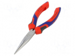 Pliers | half-rounded nose | 160mm | Conform to: DIN/ISO 5745