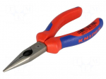 Pliers | ergonomic two-component handles,polished head,forged