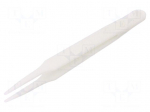 Tweezers | non-magnetic,high rigidity | Tip width: 1mm