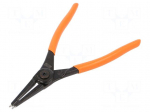 Pliers | for circlip | external | 19&divide;60mm | Pliers len: 180mm