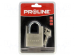 Padlock | Kind: shackle | Equipment: 4 keys | 50mm | gates,cabinets