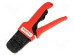 Tool: for crimping | terminals | 0.35&divide;0.12mm2 | 26AWG&divide;22AWG