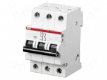 Circuit breaker | 400VAC | Inom: 25A | Poles: 3 | DIN | Charact: B | 6kA